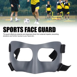 Nose Protection for Broken Nose, Face Protection for Sports, Face Masks for Sports, Adjustable for Adults, Teenagers to Reduce Impact Injuries, Football