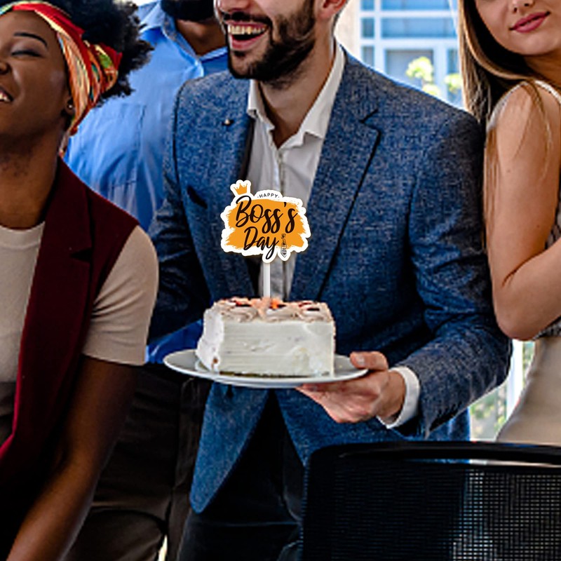 37 paquetes de adornos para tartas y cupcakes Happy Boss