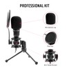 iTek M100 Condenser Microphone - USB, Tripod, Pop Filter and