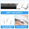 GEMERRY Volume Eyelashes, 5D Pre-Fanned Eyelash Extensions, Easy Fan Lashes,