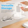 Diakey 2 Pack Foldable Bedside Shelf Wall Mount, Adhesive Floating