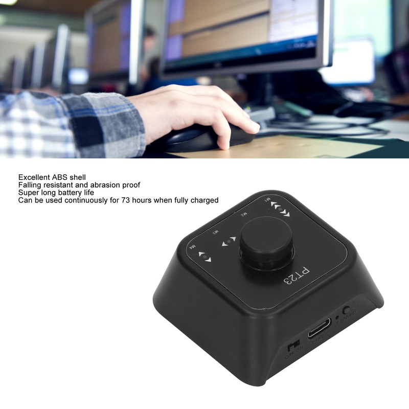 Bluetooth Multimedia Controller Long Endurance Wide Compatibility Multifunctional Foot Control