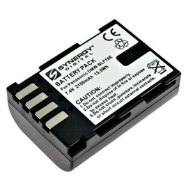 Synergy Digital Camera Battery, Works with Panasonic Lumix DMC-GH4 Digital Camera, (Li-Ion, 7.4V, 2100 mAh) Ultra Hi-Capacity, Compatible with Panasonic DMW-BLF19 Battery