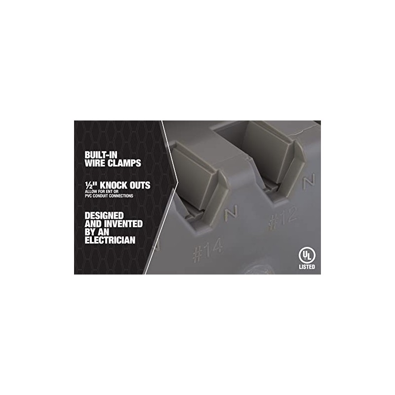 Madison Electric Products MSBMMT4G 4 Gang Multi Mount Device Box