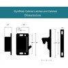 4PCS RV Drawer Latches and Catches Pull Force Cabinet Doors