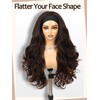 Long Yaki Curly Headband Wigs For Black Women Half Wig