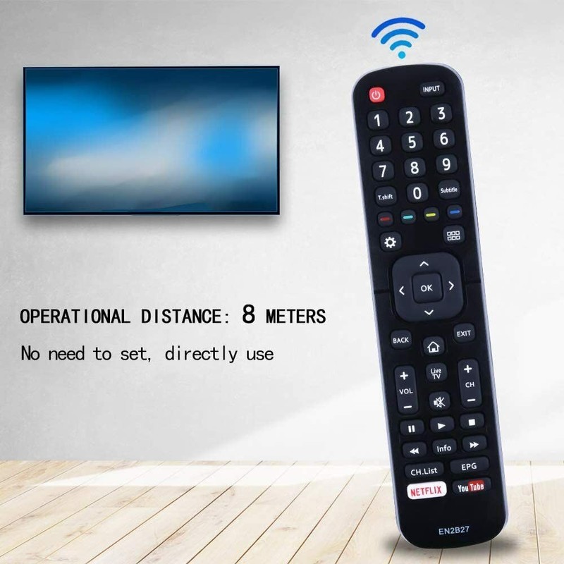 Tavice Remote Control EN2B27 Compatible for HISENSE TV Remote EN-2B27