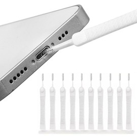 10 Pack Phone Charge Port Cleaning Tool Kit,Anti-Clogging Mini Brushes Cleaner for Airpods 4,Charging Port and Speaker,Multifunctional Cleaning Tool Compatible with Galaxy S25 Ultra,Tabet Camera Etc