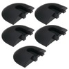 EMSea 5 Pcs 44x10.8mm Airline Rail End Caps L Rail