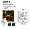 UBICA Tattoo,Semi-permanent Tattoos,2 Sheets Fake Tattoo,Realistic Tattoos Non-Reflective,Waterproof For 1-2