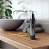 ToiletTree Products Nose Hair Trimmer with LED Light - Stainless