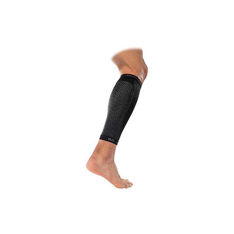 McDavid MDX609 Fitness Calf Sleeves, Black, Small