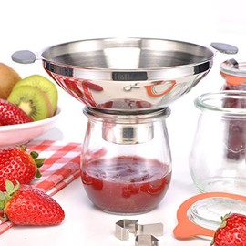 Stainless steel funnel