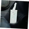 FRCOLOR 3pcs Car Tissues Cylinder Travel Facial Tissues for Car