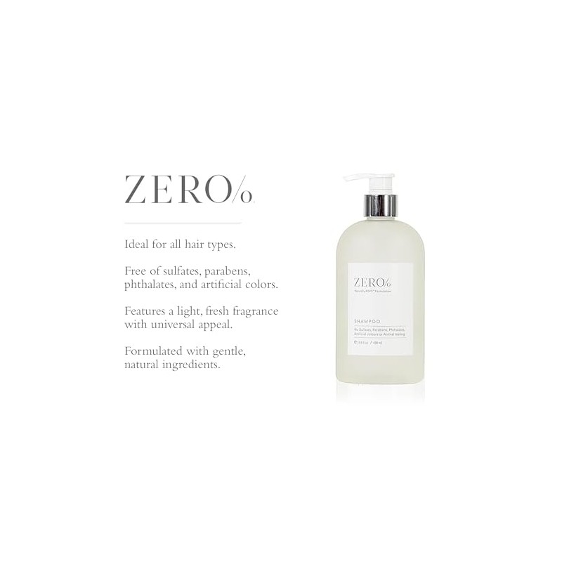 Gilchrist & Soames Zero% Unisex Shampoo - 15.5oz - Light
