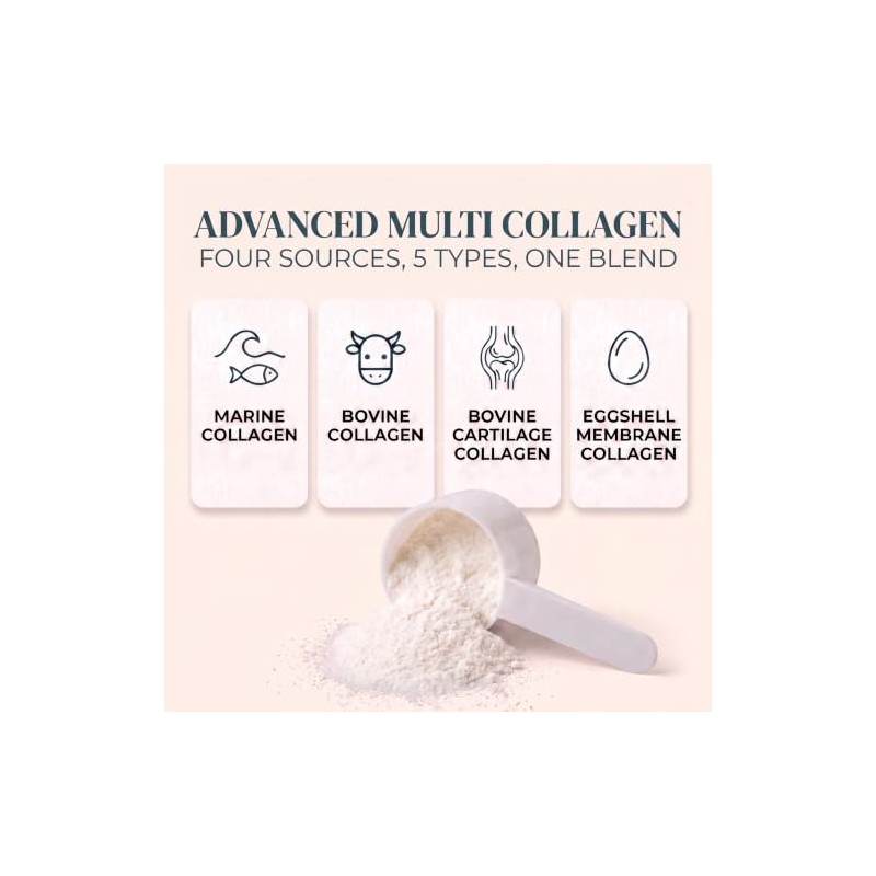 Multi Halal Collagen Protein (Types I, II, III, V &