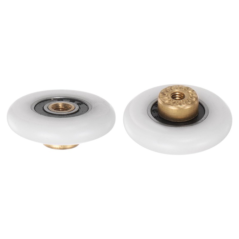 uxcell Shower Door Roller Wheel 27mm Diameter Replacement Part for