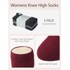 COTTON DAY COTTON DAY Women's Soft Combed Cotton Knee High