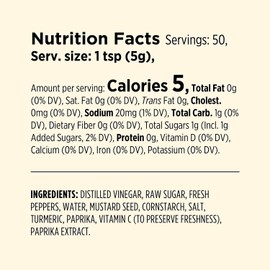 Miller's Banana Pepper Mild Hot Sauce, Sweet Spicy Banana Pepper Sauce - Best Use for Chicken Wing, Burgers, Sandwich with Low Sodium Content 9.5 OZ