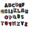 26 English Letters Patches Denim Fabric Letter Embroidery Patches Iron