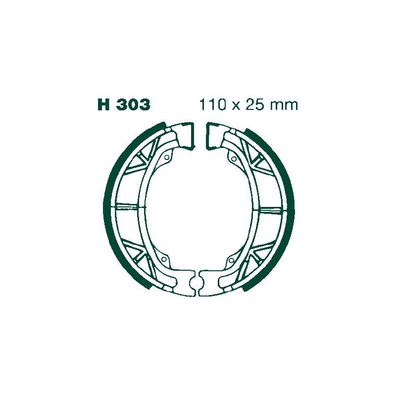 EBC Brakes Brake Shoes H303