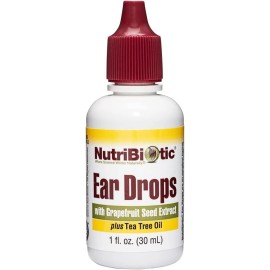 Nutribiotic – Ear Drops, 1 Fl Oz | Gentle & Soothing Ear Support EXP 10/26