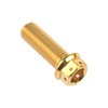 Wanyifa Titanium Flange Hex Head Bolt M8 15 20 25