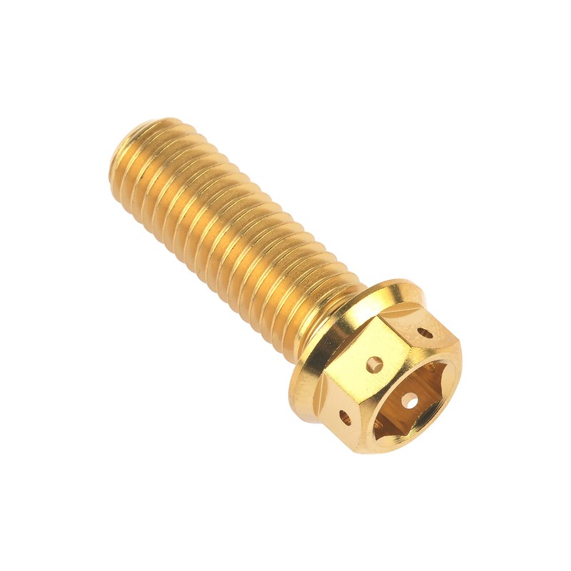 Wanyifa Titanium Flange Hex Head Bolt M8 15 20 25