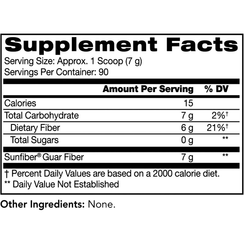 Tomorrow's Nutrition, Sunfiber, Prebiotic Fiber Supplement for Digestive Health, GLP-1