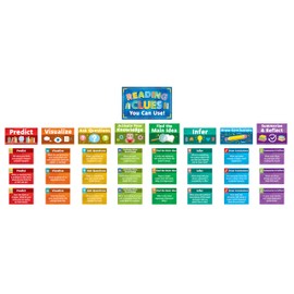 Teacher Created Resources Reading Strategies Bulletin Board (TCR6113)