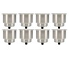Amarine Made 8pcs Stainless Drink Holder with Drain, Multi-Use Boat