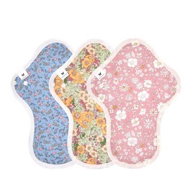 Fabric Napkins NO 6 Organic Cotton Set of 3 v20 an Antique Familiar Floral Charm with timeless design