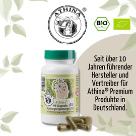 Athina® Greek Verbena Mountain Tea Capsules Organic 90 Pieces I Athina® Greek Verbena, Greek Organic Mountain Tea Vegan I Premium Quality I Leading Manufacturer