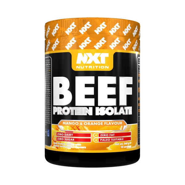 NXT Beef Protein Isolate 540g - High Protein Powder in