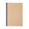 Muji NAA11A9S Notebook, 0.2 inch (6 mm) Horizontal Rule, Beige,