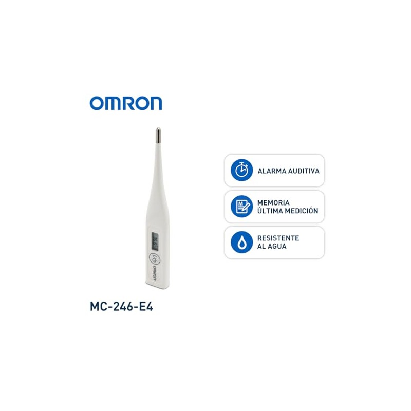 OMRON Eco Temp Basic MC-246-E4 – Termómetro Digital para Bebés