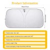 Unbranded Windshield Window Shield Reflective Sun Block Shade Visor Car