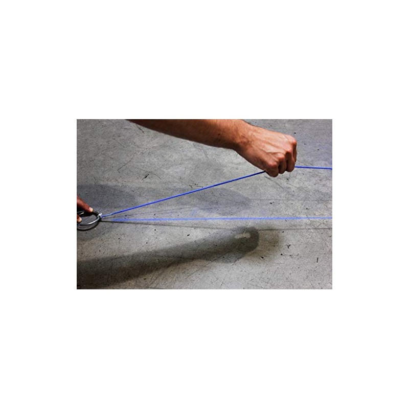 EDMA Line 50 M Chalk Line with Large Handle Red