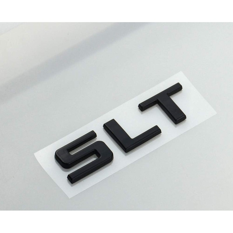 One Pcs SLT Emblem Replacement for 2014-2020 GMC Sierra GMC