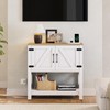 IRONCK Console Table with Power Outlets, Farmhouse Entryway Table with