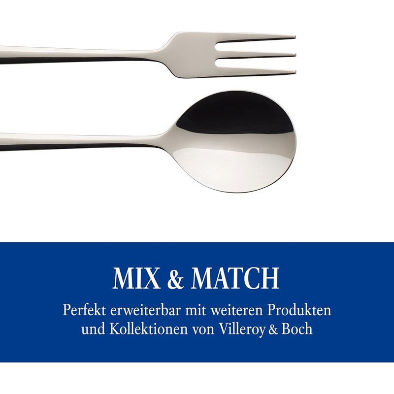 Villeroy & Boch Daily Line Specials Spaghetti Cutlery Set, 12