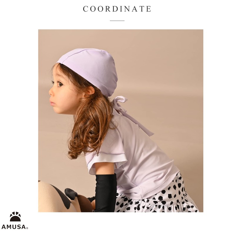 Unisex UV Protection Swim Cap (Mustard, M)