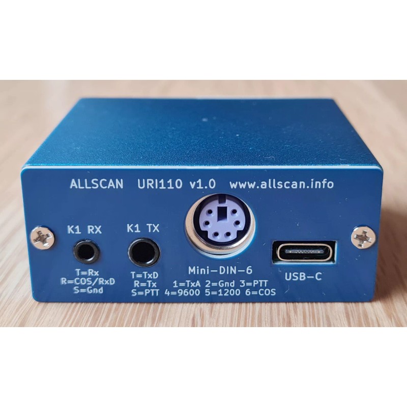 Universal AllScan URI110 USB Radio Interface AllStar EchoLink for Mobile