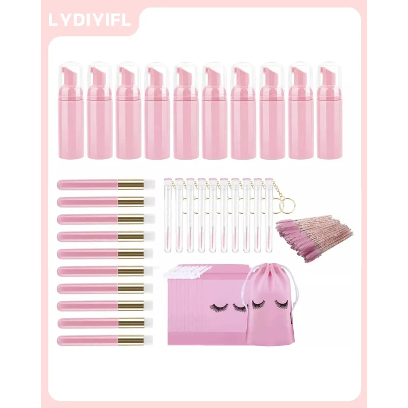 Kit De Brochas De Limpieza De Pestañas, 90 Piezas