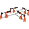 Jorgensen Set of 4 medium weight steel clamps (2-15 cm,