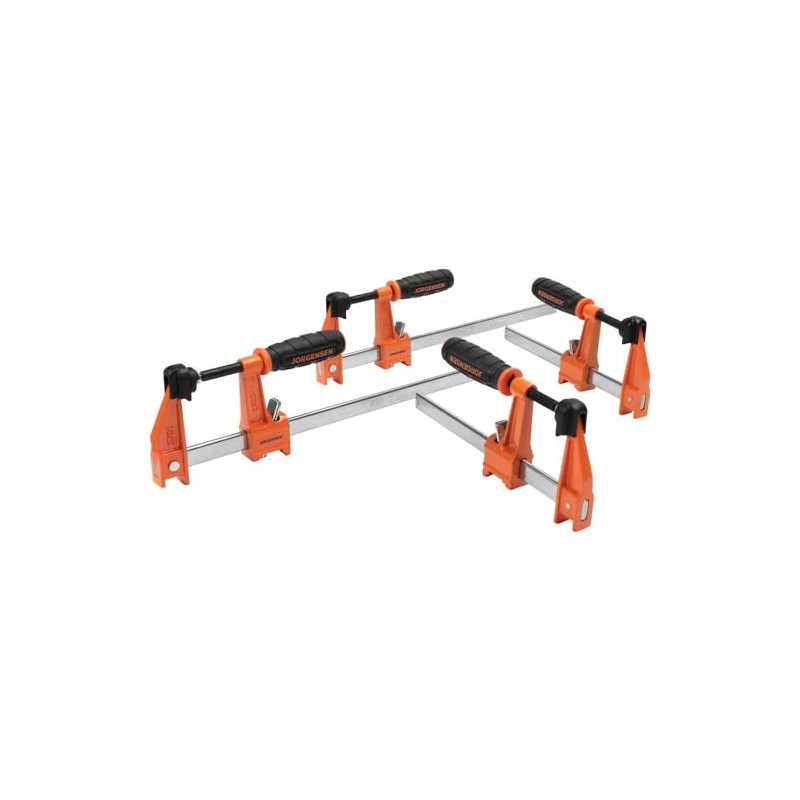 Jorgensen Set of 4 medium weight steel clamps (2-15 cm,