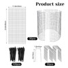 30 Pcs 24'' x 12'' Large Wire Plant Protector from