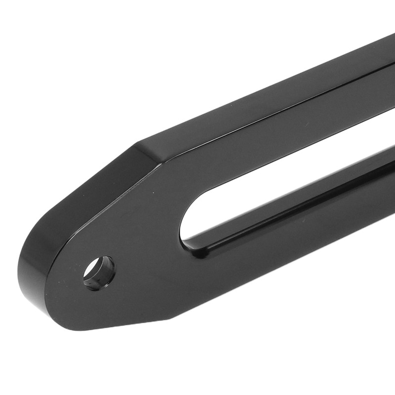 Winch Hawse Fairlead 10in/25.4cm 8000‑15000lb Loading Aluminium Anti Binding UniversalBlack