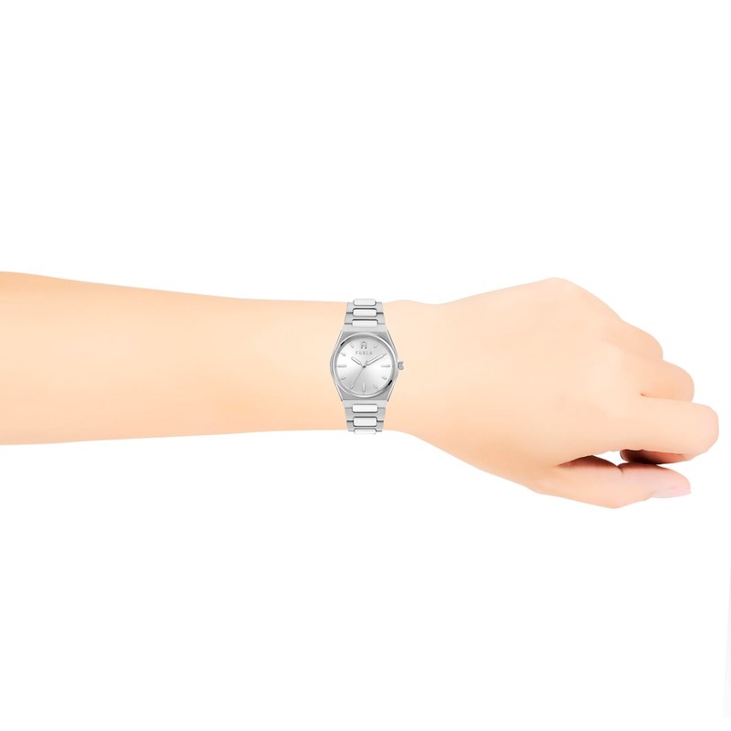 Furla WW00020010L1-O Women's Wristwatch, Silver, Silver, Bracelet Type