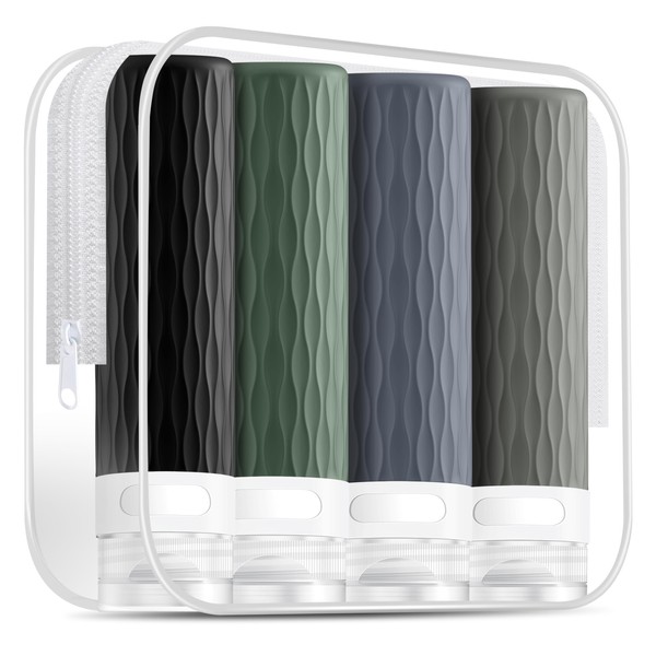 YEALIFE YEALIFE Travel Bottles for Toiletries, TSA Approved 3.4oz Travel